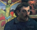 Autorretrato con Cristo amarillo Postimpresionismo Primitivismo Paul Gauguin